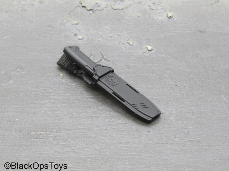 Load image into Gallery viewer, FSB Spetsnaz Alpha - Black Knife w/Sheath
