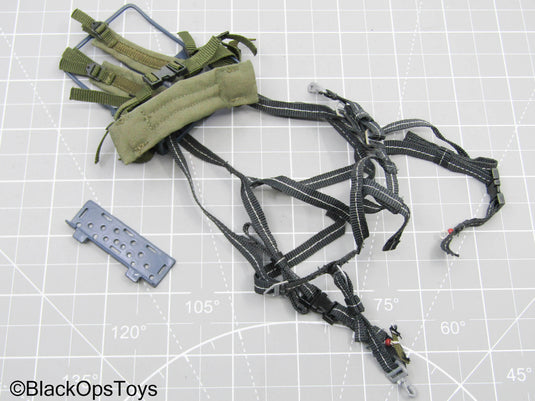 OD Green Harness w/Metal Backpack Frame
