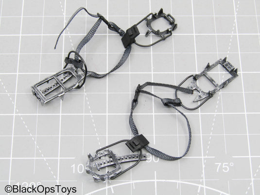 Black Climbing Crampon Set