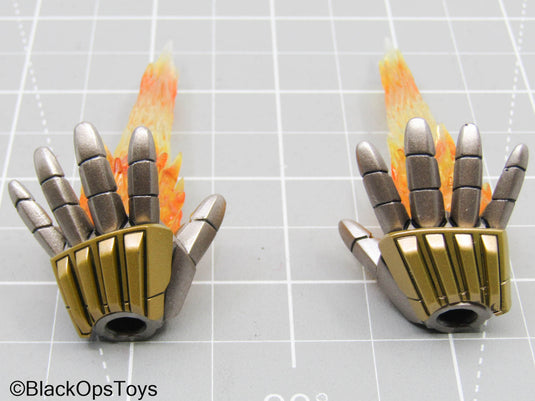 Iron Man - Hand Set w/Repulsor FX (Hot Toys)