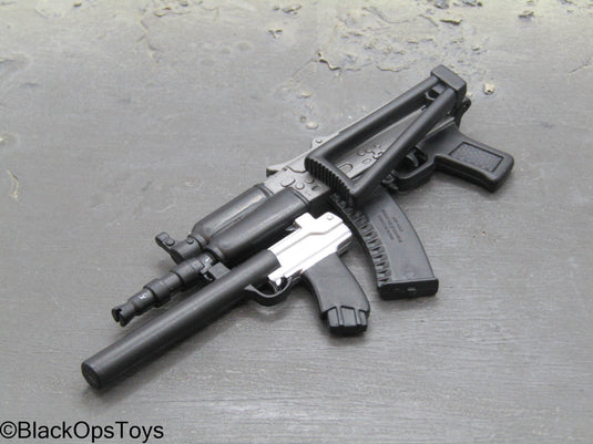 AK74U w/Underbarrel Shotgun & Foldable Stock