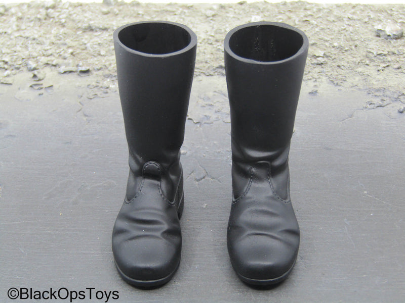 Load image into Gallery viewer, WWII German - Black Combat Boots (Foot Type)
