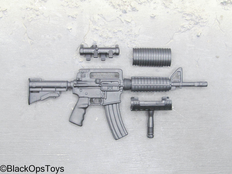 Load image into Gallery viewer, AR-15 w/Carrying Handle, Scope, Sling &amp; Foregrip
