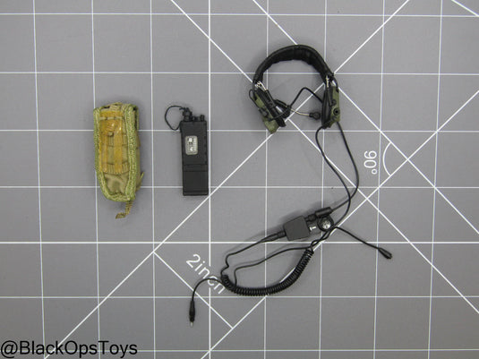 Bam 1/6 Radio & Headset w/Pouch (BBI)