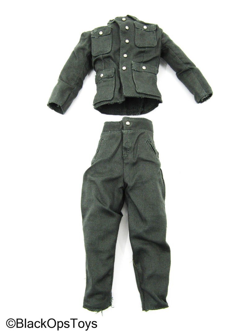 Load image into Gallery viewer, WWII German - Green Combat Uniform Set
