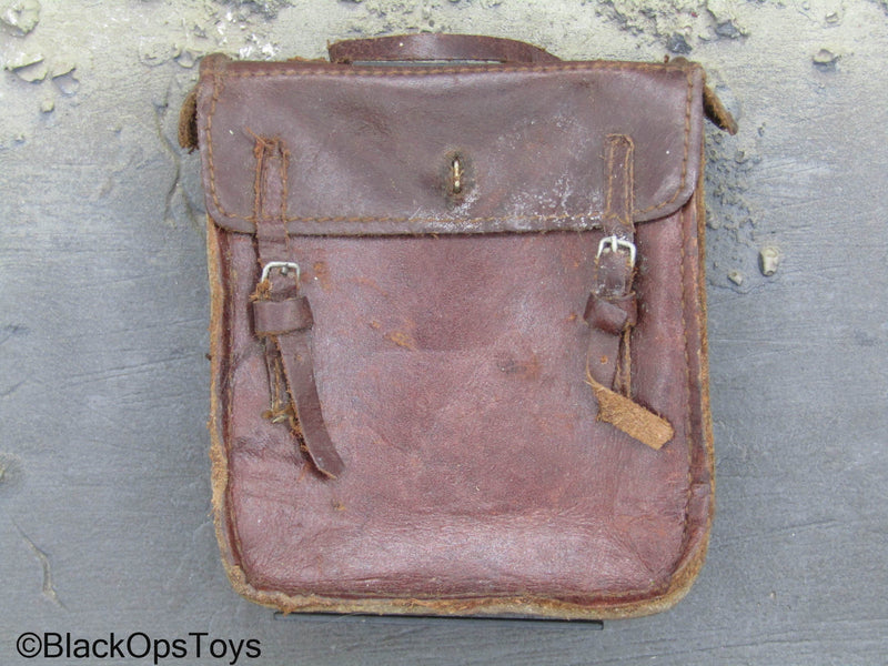 Load image into Gallery viewer, Scratch &amp; Dent (READ DESC) - Brown Leather Like Bag
