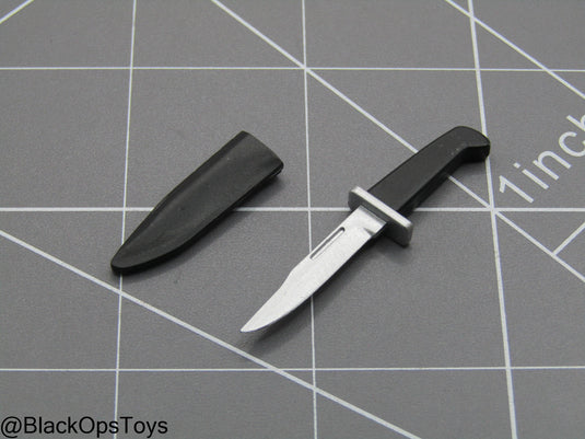Metal Knife w/Sheath (READ DESC)