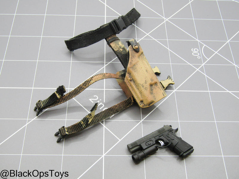 Load image into Gallery viewer, Bam 1/6 Pistol w/Drop Leg Holster
