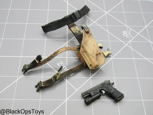 Bam 1/6 Pistol w/Drop Leg Holster