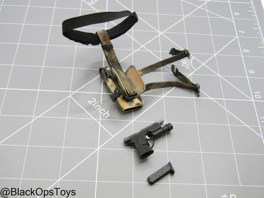 Bam 1/6 Pistol w/Drop Leg Holster