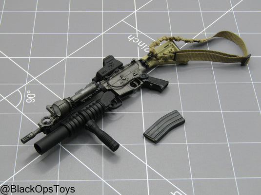 M4 Rifle w/Grenade Launcher & Attachment Set (Playhouse)
