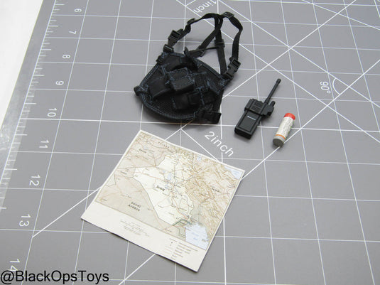 Bam 1/6 Radio Harness w/Radio, Flare, & Map