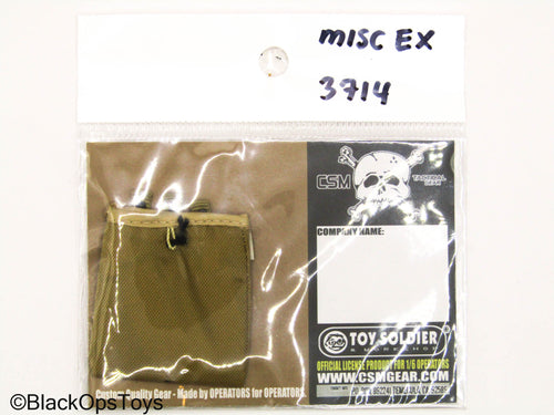 Coyote Tan CSD Dump Pouch LT Color Top