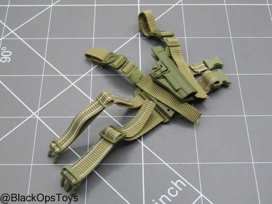 Tan Drop Leg Pistol Holster