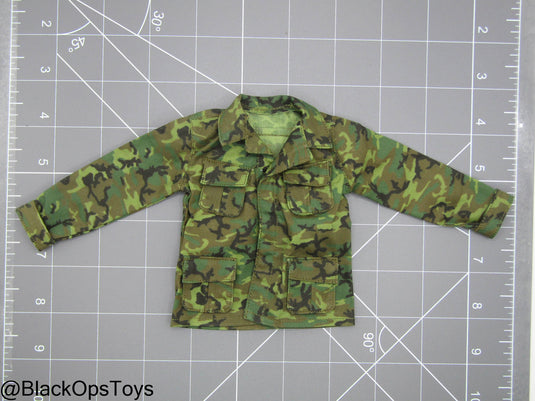 Vietnam - US SEAL Rifleman - Woodland Camo Combat Shirt