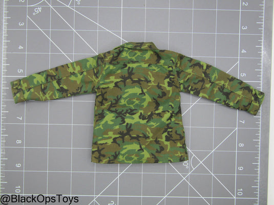 Vietnam - US SEAL Rifleman - Woodland Camo Combat Shirt