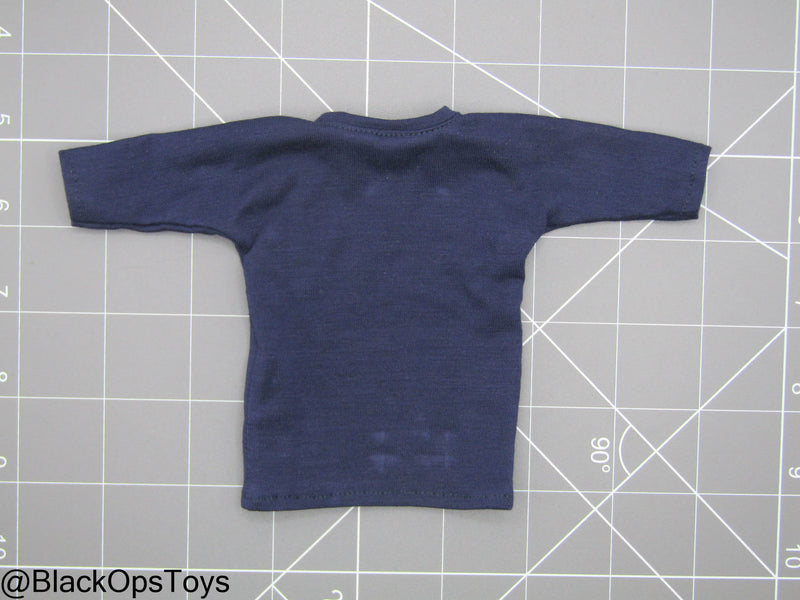 Load image into Gallery viewer, Vietnam - US SEAL Rifleman - Blue 3/4 Cut Sleeve Shirt
