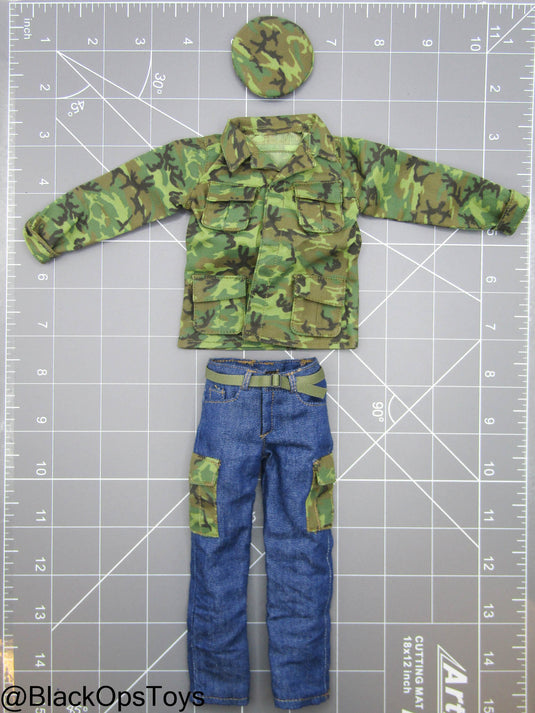Vietnam - US SEAL Rifleman - Woodland Camo Uniform Set