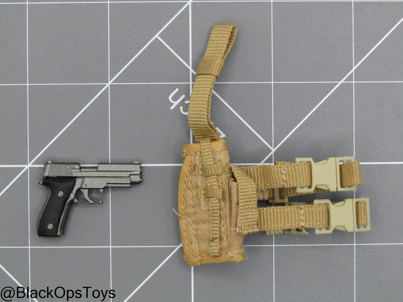 Load image into Gallery viewer, SIG Pistol w/Drop Leg Holster
