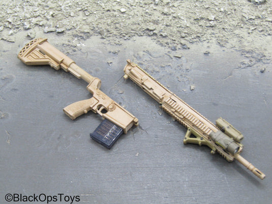 Weapons Collection - Desert Tan 308 w/Attachment Set
