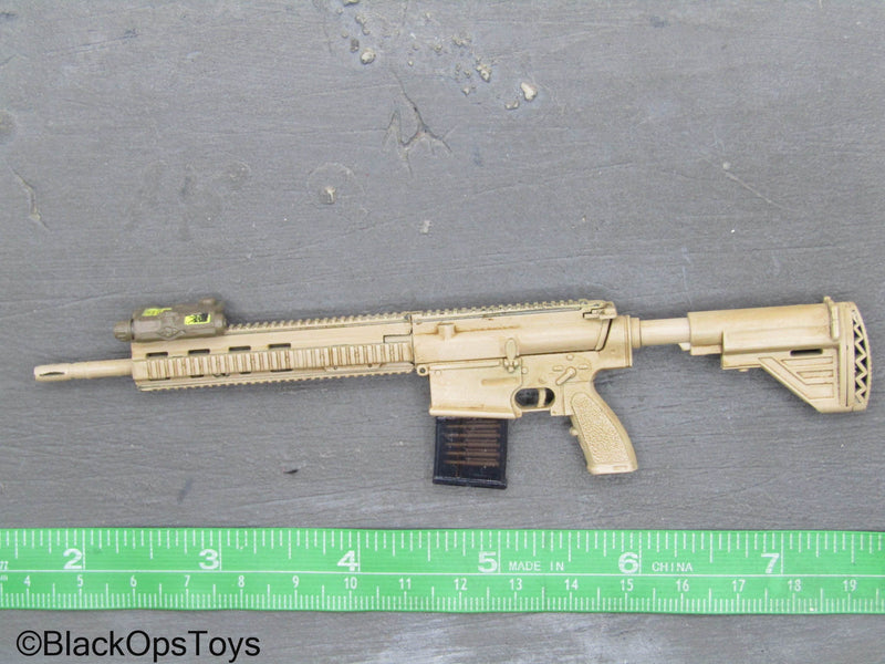 Load image into Gallery viewer, Weapons Collection - Desert Tan 308 w/PEQ
