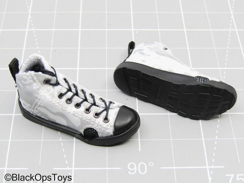 Load image into Gallery viewer, PMC Field RECCE Grey Multicam Camo Combat Shoes (Peg Type)
