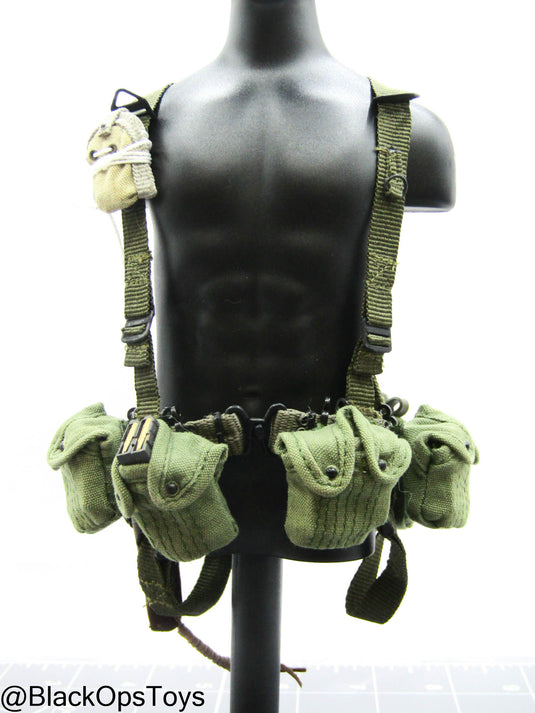 Vietnam Team Leader - Rivet Belt w/Harness, Pistol, & Pouch Set