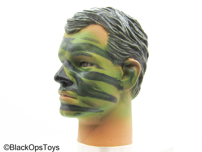 Load image into Gallery viewer, Vietnam Tiger Stripe Camo Head Sculpt
