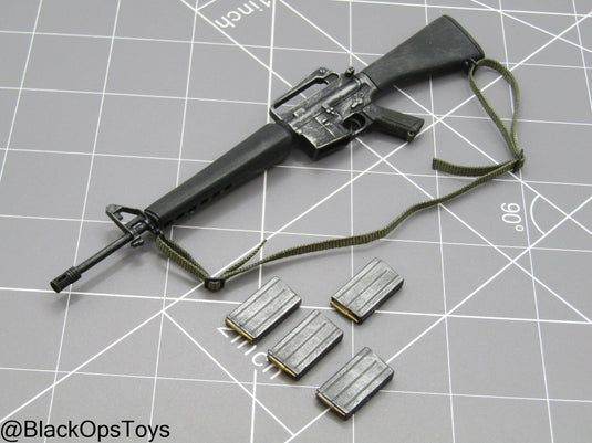 Vietnam B-52 Bullseye - M16 Rifle w/Sling – BlackOpsToys