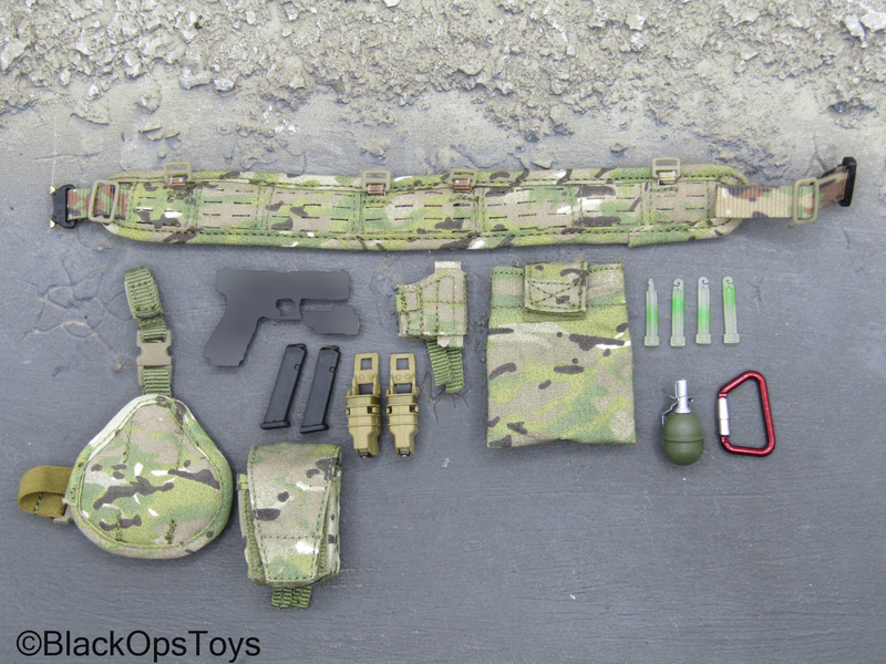 Load image into Gallery viewer, FSB Spetsnaz Alpha - Multicam MOLLE Battle Belt w/Pouch &amp; Gear Set
