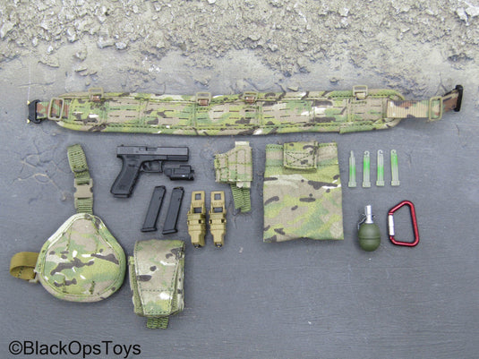 FSB Spetsnaz Alpha - Multicam MOLLE Battle Belt w/Pouch & Gear Set