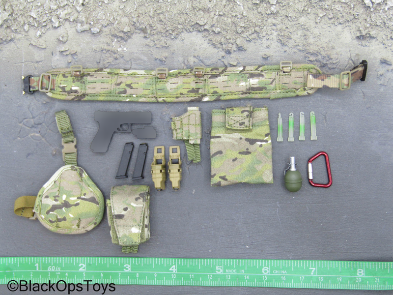Load image into Gallery viewer, FSB Spetsnaz Alpha - Multicam MOLLE Battle Belt w/Pouch &amp; Gear Set
