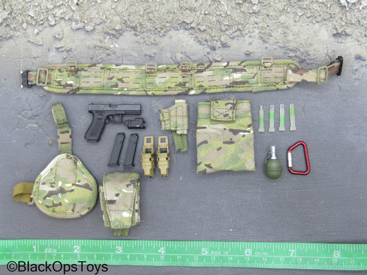 FSB Spetsnaz Alpha - Multicam MOLLE Battle Belt w/Pouch & Gear Set