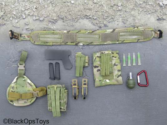 FSB Spetsnaz Alpha - Multicam MOLLE Battle Belt w/Pouch & Gear Set