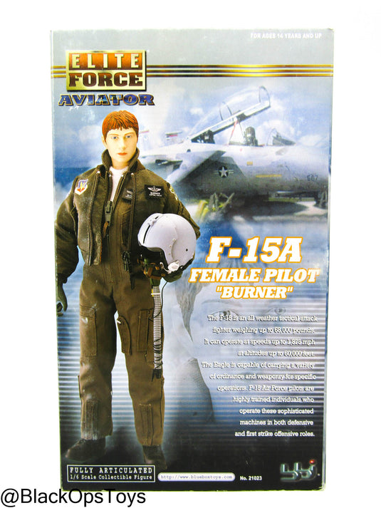 Aviator - F-15A Female Pilot "Burner" - MINT IN BOX