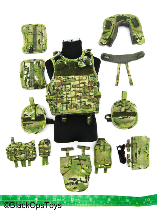 FSB Spetsnaz Alpha - Multicam MOLLE Assault Vest w/Padding Set