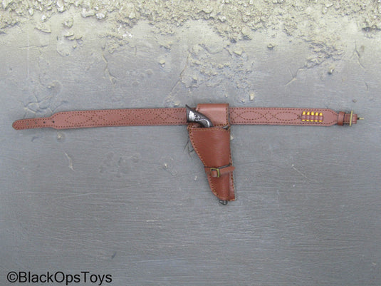 The Good - Colt Revolver w/Leather Like Belt & Holster