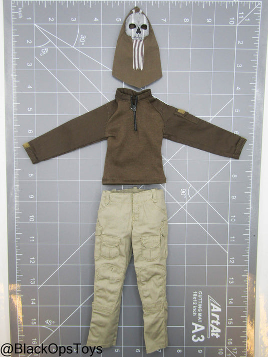 Bravo 0-7 Strike - Uniform Set w/Skull Balaclava