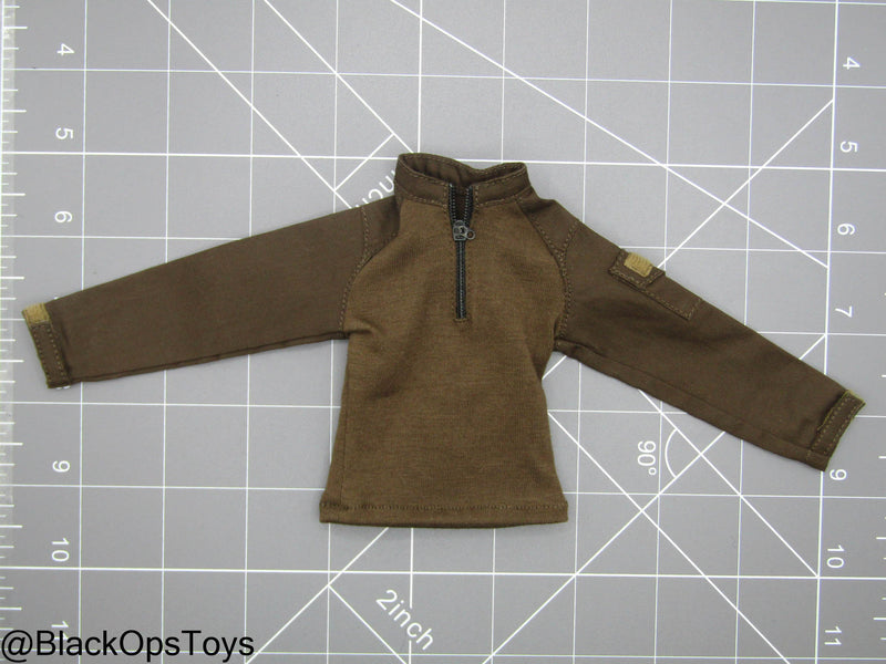 Load image into Gallery viewer, Bravo 0-7 Strike - Brown Combat Shirt
