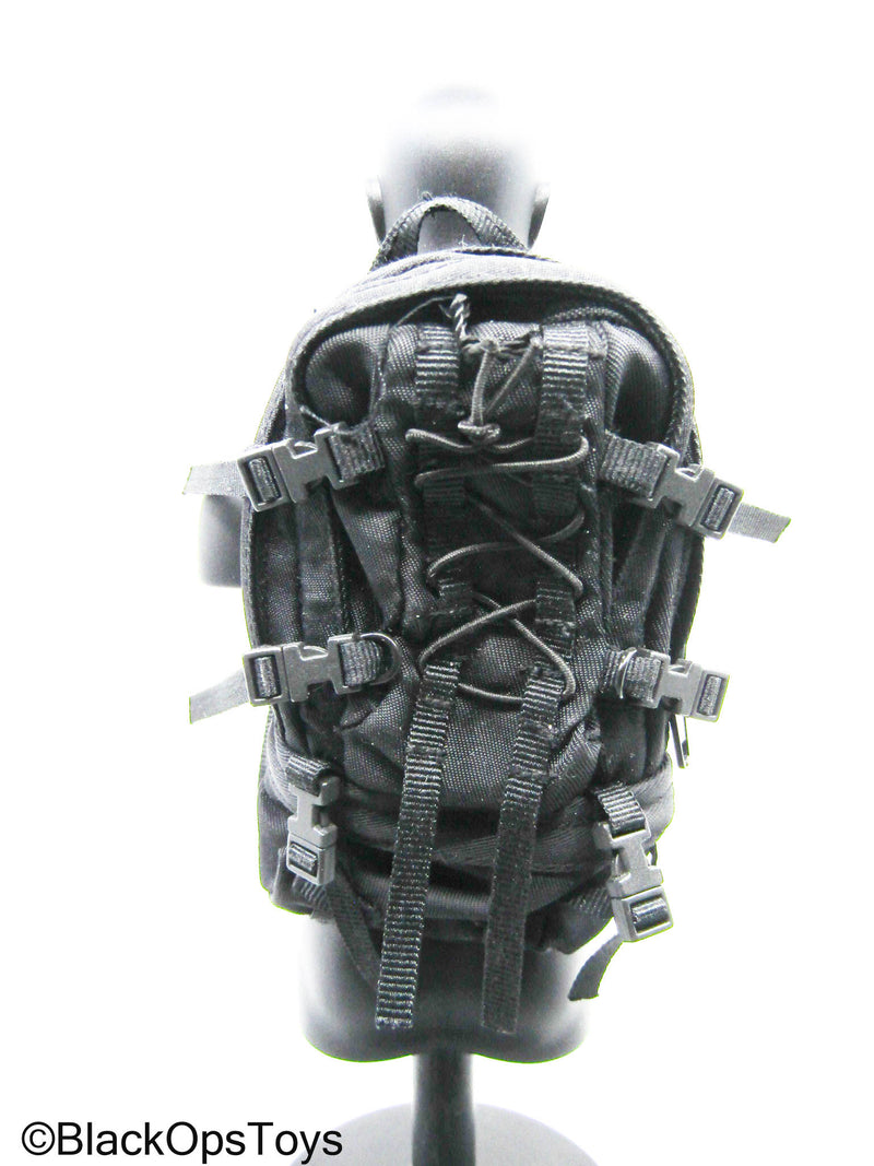 Load image into Gallery viewer, Black Tactical Backpack
