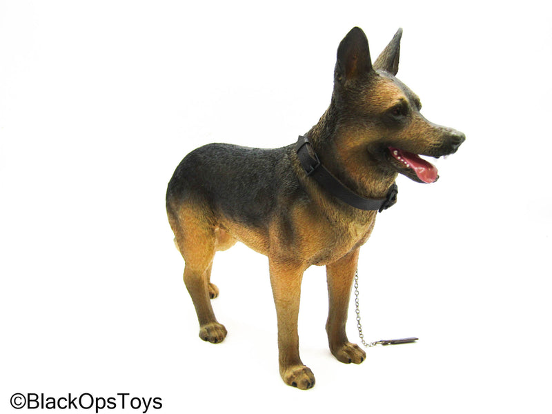Load image into Gallery viewer, German Shepard Dog w/Leash &amp; Muzzle (READ DESC)
