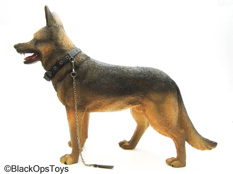 Load image into Gallery viewer, German Shepard Dog w/Leash &amp; Muzzle (READ DESC)

