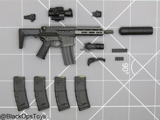 Bravo 0-7 Strike - .300 BLK SBR Rifle w/Attachment Set