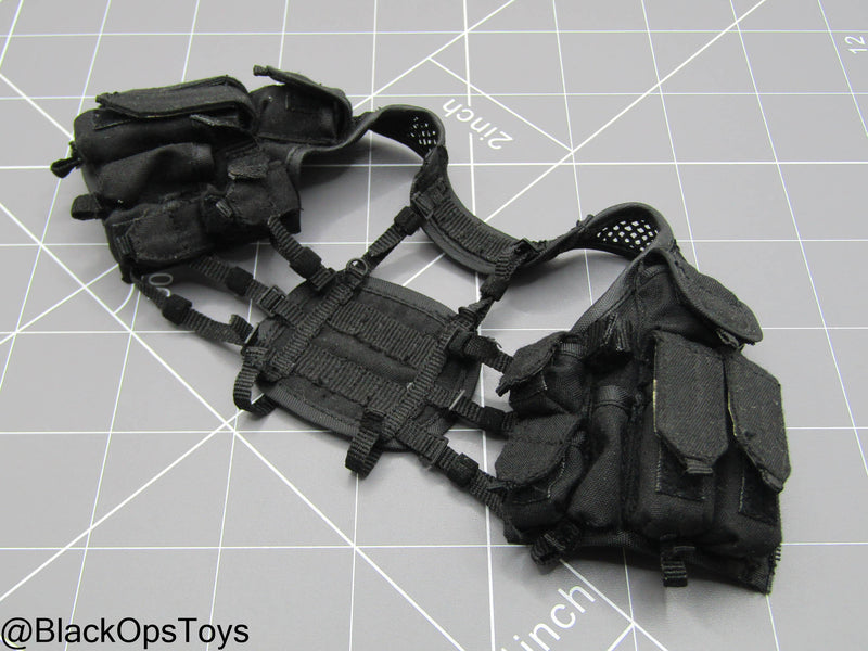 Load image into Gallery viewer, Black Tarzan Vest w/Magazine &amp; Grenade Set
