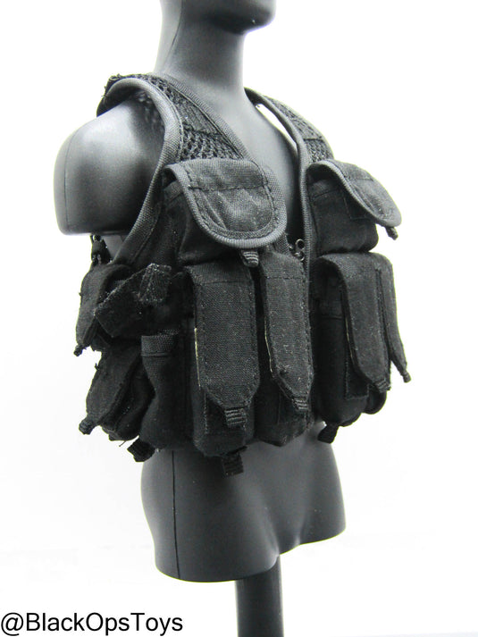 Black Tarzan Vest w/Magazine & Grenade Set