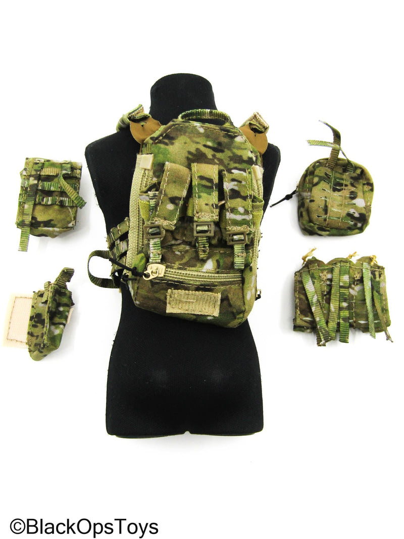 Load image into Gallery viewer, US Army Special Forces - Multicam MOLLE Vest Set

