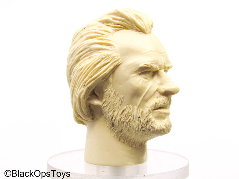 Load image into Gallery viewer, Custom Unpainted Male Headsculpt In Clint Eastwood Likeness
