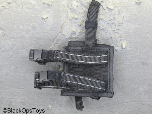 PLA NMC Combat Diver - Black Drop Leg Dual Mag Pouch