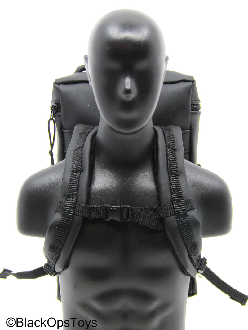 Load image into Gallery viewer, PLA NMC Combat Diver - Black Dry Backpack
