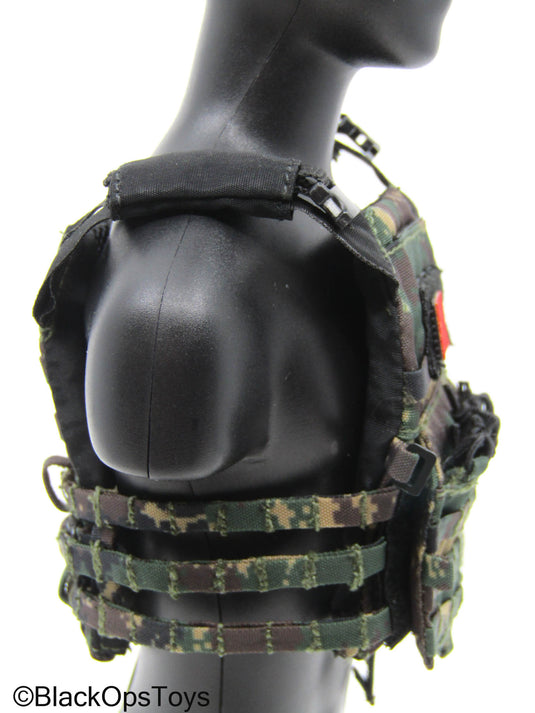 PLA NMC Combat Diver - Type 7 Plate Carrier w/Patch